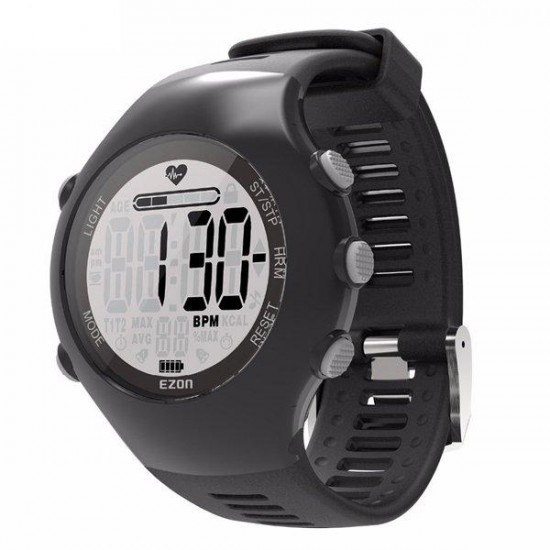 EZON T043 Sports Watch Optical Heart Rate Monitor Pedometer Outdoor Gym Hiking Digital Watch EZON T043 Sports Watch Optical Heart Rate Monitor Pedometer Outdoor Gym Hiking Digital Watch