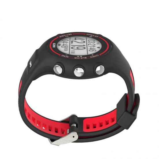 EZON T907 Digital Watch Men Sports Heart Rate Monitor 50M Waterproof Stopwatch Wrist Watch