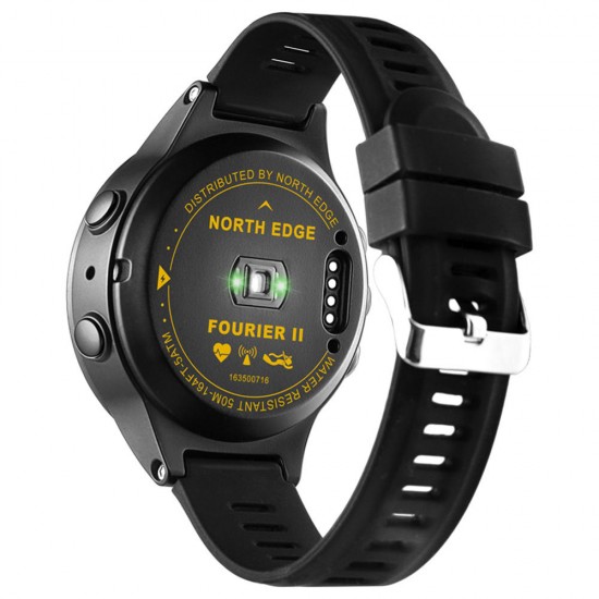 NORTH EDGE Fourier2 Outdoor Smart Watch HR Monitor Bluetooth Compass Altimeter Thermometer GPS Watch