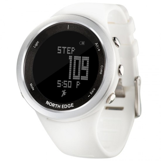 NORTH EDGE RANGE-W Digital Watch Rechargeable Battery Compass Swimming Fishing Men Sport Watch