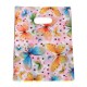 100pcs Candy Color Flower Butterfly Plastic Jewelry Gift Recyclable Handbags