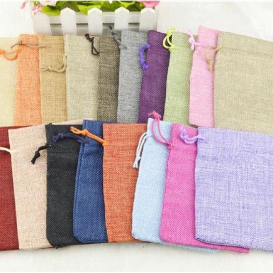 5pcs Multi Colors Vintage Linen Gift Bags Wedding Party Birthday Gift Bags Chocolate Pouch 5pcs Multi Colors Vintage Linen Gift Bags Wedding Party Birthday Gift Bags Chocolate Pouch