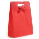 Bowknot Design Plastic Flip Packaging Bag Jewelry Gift Box Christmas