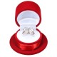 Cute Velvet Topper Shaped Rings Jewelry Display Storage Box Cute Velvet Topper Shaped Rings Jewelry Display Storage Box