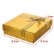 Square Cardboard Bowknot Bangle Bracelet Jewelry Gift Package Box
