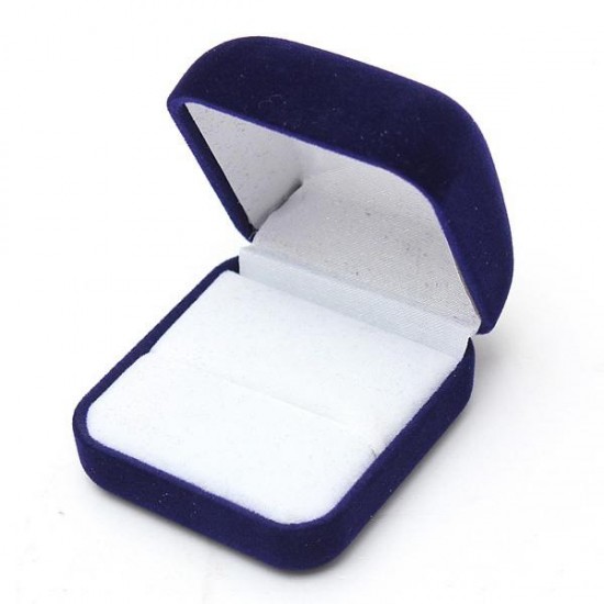Velvet Stud Earring Ring Jewelry Box Jewelry Display Gift Box