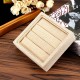1 Pcs Ice Velvet Ring Earrings Display Stand Jewelry Tray Holder Storage Box