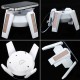 360 Degree Light Solar Powered Jewelry Rotating Display Stand Turn Plate