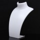 Acrylic Bust Necklace Earrings Display Stand Mannequin Jewelry Holder