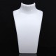 Acrylic Bust Necklace Earrings Display Stand Mannequin Jewelry Holder