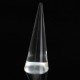 Acrylic Transparent Clear Cone Shape Jewelry Ring Display Holder Stand