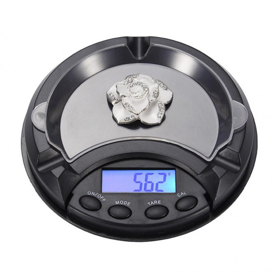 0.1/0.01 Mini Ashtray Pocket Portable Jewelry Scale CE Certification