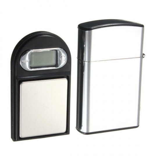 100gx0.01g Lighter Shape Mini Digital Jewelry Pocket  Scale LCD Display