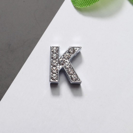 26 Letters Crystal DIY Key Chain Jewelry Accessories