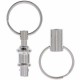 3pcs Double Detachable Key Chain Ring Keychain