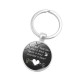 Teachers' Day Key Chain Key Ring Thanks Gift Keychain Teaching Love Gem Silver Nursery
