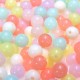 100G Mix Candy Color Acrylic Spacer Loose Beads DIY Jewelry Accessory