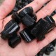 100g Black Natural Rough Tourmaline Quartz Stone Specimen Healing Gem Accessories