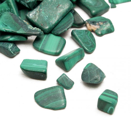 100g Malachite Stones Polished Body Healing DIY Design Jewelry Accessories 100g Malachite Stones Polished Body Healing DIY Design Jewelry Accessories