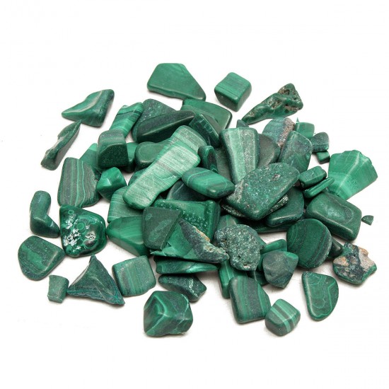 100g Malachite Stones Polished Body Healing DIY Design Jewelry Accessories 100g Malachite Stones Polished Body Healing DIY Design Jewelry Accessories