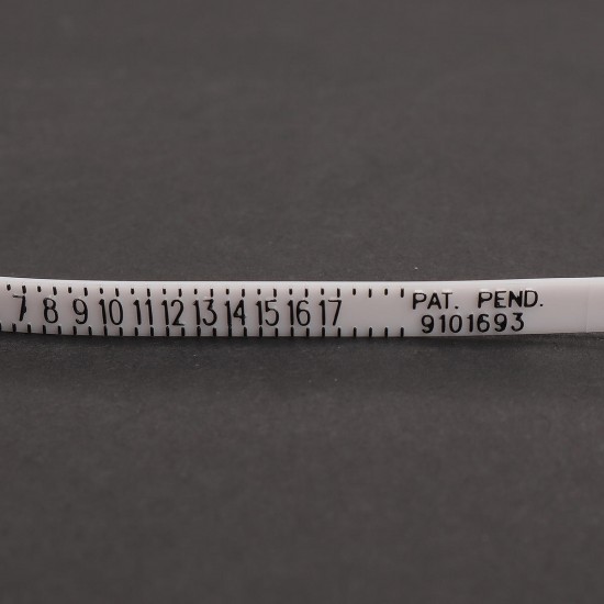 114mm Plastic Measure Finger Gauge US/UK Optional for Ring Band Genuine Tester 114mm Plastic Measure Finger Gauge US/UK Optional for Ring Band Genuine Tester