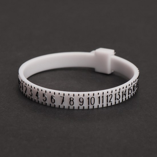 114mm Plastic Measure Finger Gauge US/UK Optional for Ring Band Genuine Tester 114mm Plastic Measure Finger Gauge US/UK Optional for Ring Band Genuine Tester