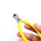 125mm Carbon Steel Yellow Mini Nail Pliers Oblique Mouth for DIY Jewelry Making Craft Tool