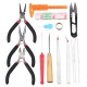 19Pcs DIY Jewelry Making Tools Kit with Zipper Storage Case for Jewelry Crafting and Jewelry Repair