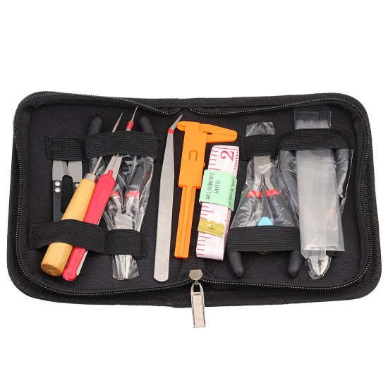 19Pcs DIY Jewelry Making Tools Kit with Zipper Storage Case for Jewelry Crafting and Jewelry Repair