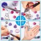 19Pcs DIY Jewelry Making Tools Kit with Zipper Storage Case for Jewelry Crafting and Jewelry Repair