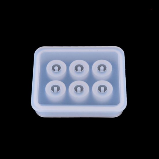 1pcs 12mm/16mm Cube Ball Beads Silicone Mold 6 Compartment Resin Handmade DIY Jewelry Craft