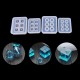 1pcs 12mm/16mm Cube Ball Beads Silicone Mold 6 Compartment Resin Handmade DIY Jewelry Craft