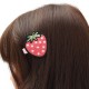 Cute Embroidery Fruit Lovely Girls Hairpin