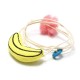 Cute Fruits Watermelon Carrot Banana Sweater Necklaces Christmas Gifts For Kids