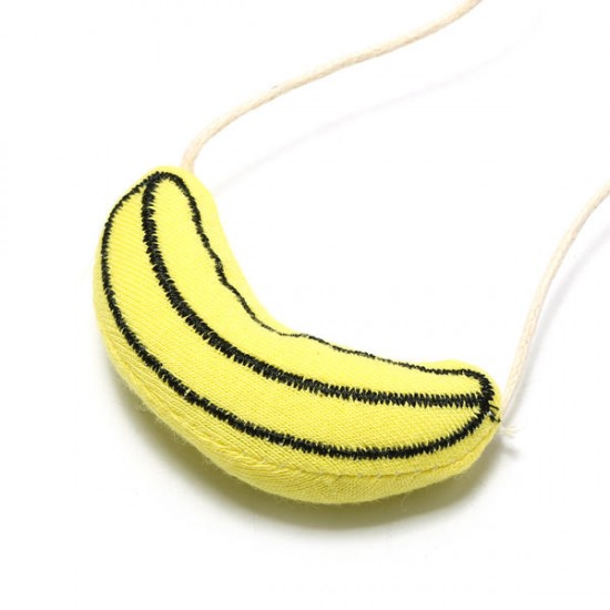 Cute Fruits Watermelon Carrot Banana Sweater Necklaces Christmas Gifts For Kids