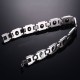 Ethnic BaGua Pattern Bracelet Magnet Magnetic Titanium Steel Bracelets Buddhist Jewelry For Men