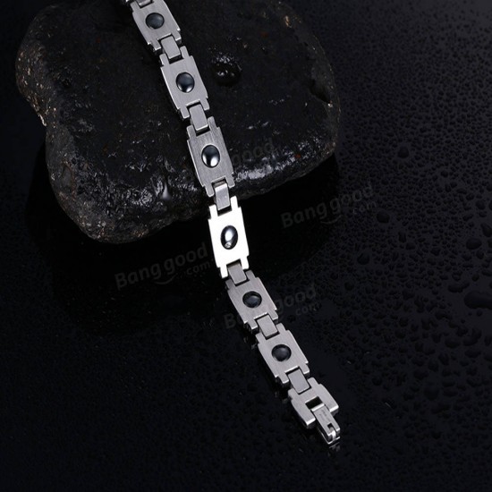 Ethnic BaGua Pattern Bracelet Magnet Magnetic Titanium Steel Bracelets Buddhist Jewelry For Men Ethnic BaGua Pattern Bracelet Magnet Magnetic Titanium Steel Bracelets Buddhist Jewelry For Men