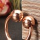 Magnetic Rose Gold Plated Ring Adjustable Radiation Protection Healing Jewelry