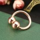 Magnetic Rose Gold Plated Ring Adjustable Radiation Protection Healing Jewelry Magnetic Rose Gold Plated Ring Adjustable Radiation Protection Healing Jewelry