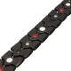 Men Punk Magnetic 316L Stainless Steel Black Bracelet Men Punk Magnetic 316L Stainless Steel Black Bracelet
