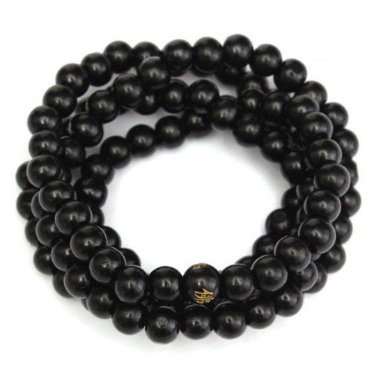 108Pcs 8mm Multilayer Sandalwood Buddha Prayer Beads Bracelet Necklace 108Pcs 8mm Multilayer Sandalwood Buddha Prayer Beads Bracelet Necklace