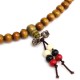 108Pcs 8mm Multilayer Sandalwood Buddha Prayer Beads Bracelet Necklace 108Pcs 8mm Multilayer Sandalwood Buddha Prayer Beads Bracelet Necklace