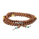 108pcs 8mm Wood Beaded Bracelet Wenge Prayer Beads Tibetan Buddhist Mala Bracelets for Women Men 108pcs 8mm Wood Beaded Bracelet Wenge Prayer Beads Tibetan Buddhist Mala Bracelets for Women Men