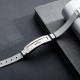 10mm Classic Gold Cross Charm Stainless Steel Men's Bracelet Adjustable Mesh Strap Bangle