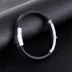 10mm Fashion Titanium Steel Cross Bracelet Men's Silicone Jewelry Wristband 10mm Fashion Titanium Steel Cross Bracelet Men's Silicone Jewelry Wristband