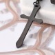 1 Piece Titanium Steel Earring Cross Pendant Black Silver Gold 316L Stainless Steel Unisex Ear Stud 1 Piece Titanium Steel Earring Cross Pendant Black Silver Gold 316L Stainless Steel Unisex Ear Stud