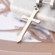 1 Piece Titanium Steel Earring Cross Pendant Black Silver Gold 316L Stainless Steel Unisex Ear Stud 1 Piece Titanium Steel Earring Cross Pendant Black Silver Gold 316L Stainless Steel Unisex Ear Stud