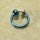 1pc Clip On Hoop Body Nose Lip Bead Ring No Piercing Spring Ear Stud 1pc Clip On Hoop Body Nose Lip Bead Ring No Piercing Spring Ear Stud
