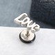 1pc Love Letters Words Punk Titanium Steel Trendy Earring Female Male Jewelry 1pc Love Letters Words Punk Titanium Steel Trendy Earring Female Male Jewelry