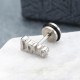1pc Love Letters Words Punk Titanium Steel Trendy Earring Female Male Jewelry 1pc Love Letters Words Punk Titanium Steel Trendy Earring Female Male Jewelry